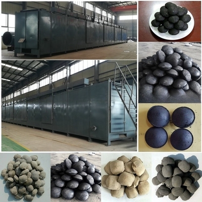 Máquina de secado de bolas de carbón con control automático