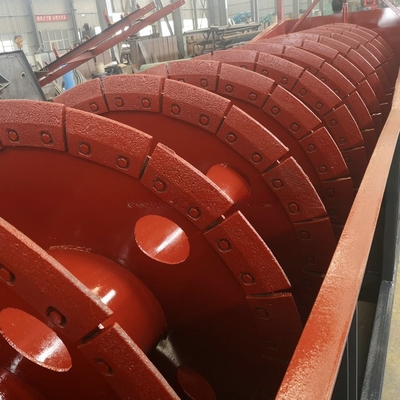 Máquinas de lavado de arena y grava en espiral industriales profesionales para plantas de lavado de arena