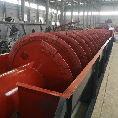 Máquinas de lavado de arena y grava en espiral industriales profesionales para plantas de lavado de arena