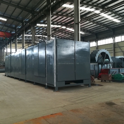 Secador de horno de gran capacidad para briquetas de carbón 14000KG