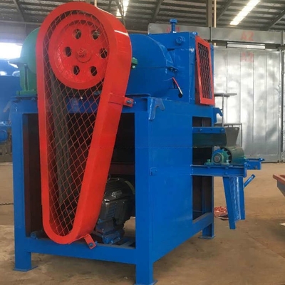 Máquina de fabricación de bolas de briquetas en polvo seco de cal pulverizado para residuos de madera 2900*1100*1800mm