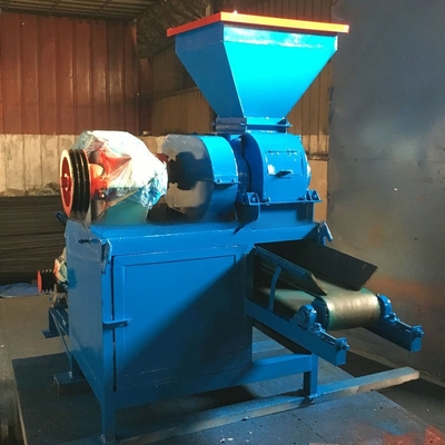 Máquina de fabricación de bolas de briquetas en polvo seco de cal pulverizado para residuos de madera 2900*1100*1800mm