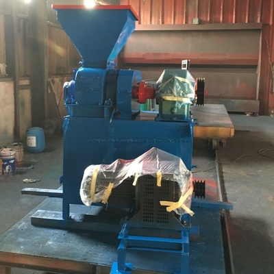 Máquina de fabricación de bolas de briquetas en polvo seco de cal pulverizado para residuos de madera 2900*1100*1800mm