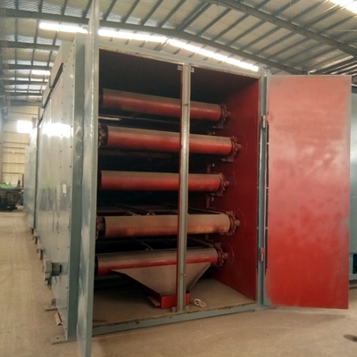 Máquina de secar chapa de cadena para carbón carbón coque carbón hierro negro y otras briquetas