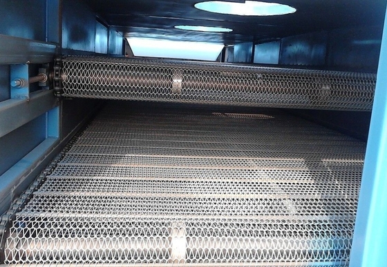 220V 380V 450V 600V Bricetes de concha de coco de malla de cinturón secador de briquetas línea completa