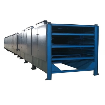 500-1000 kg/h Acero carbono Carbón de la cadena de briquetas de la placa secador de malla de la correa secador con 1