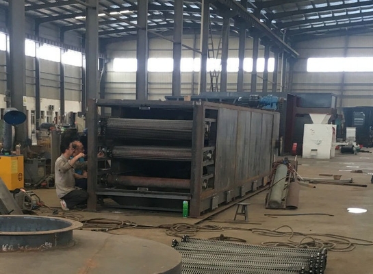 Guía del ingeniero para la instalación de la cadena de secado de la briqueta de carbón
