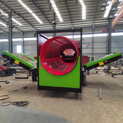Trommel circular tambor pantalla separador de arena y grava máquina de tamizado de tamizado vibratorio