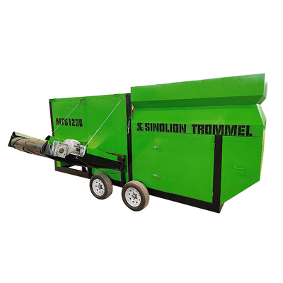 Trommel circular tambor pantalla separador de arena y grava máquina de tamizado de tamizado vibratorio