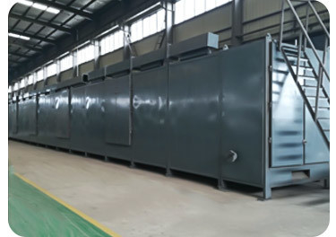 Seca de aire con cinturón de malla Horno para secar pellets minerales hierro magnesio silicio acero y escoria