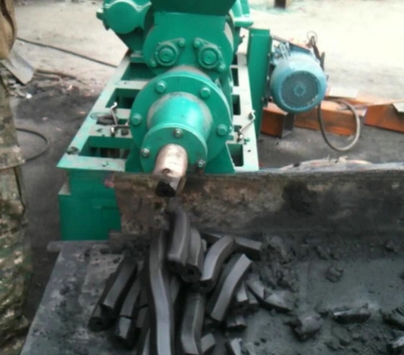 BBQ MBJ140 Autoadhesivo de carbón de carbón extrusor de máquina de briquetas para operación motorizada