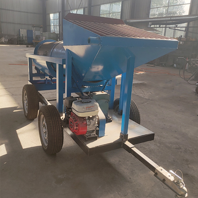 Gran capacidad 520 KG Capacidad Pequeño tambor de oro para minería de oro aluvial de 5 a 10 t/h