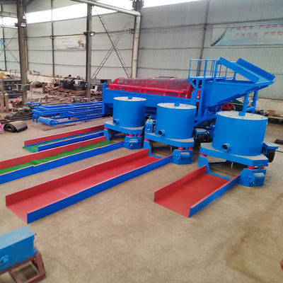 Proceso del separador de minería de estaño de coltán de oro del diamante del tambor Lavadora de lavadoras
