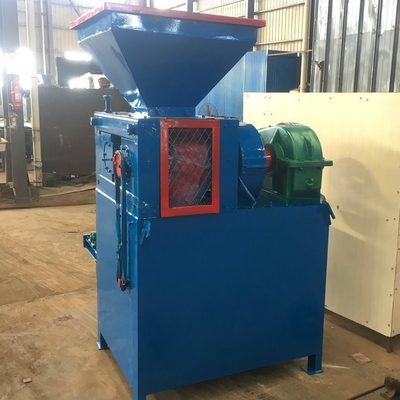 4 Prensa de rodillos Máquina de briquetas de mineral de hierro con humedad del material de 1 a 30 t/h Menos del 50%