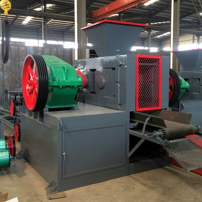 Máquina de extrusión de briquetas de turfa para la producción de carbón a medida con diámetro de rodillo grande