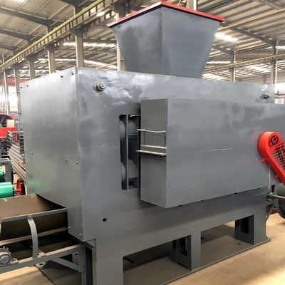 Máquina de extrusión de briquetas de turfa para la producción de carbón a medida con diámetro de rodillo grande