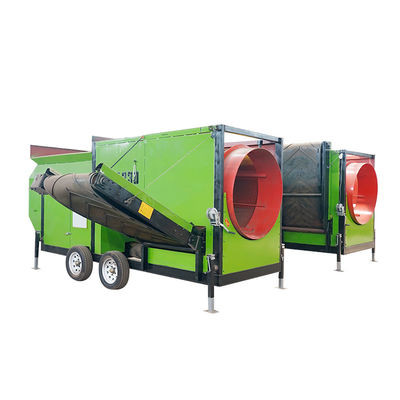 Aumenta el procesamiento de tu mineral con el compost Tumbler Trommel Drum Screen 4*2.1*2.7m