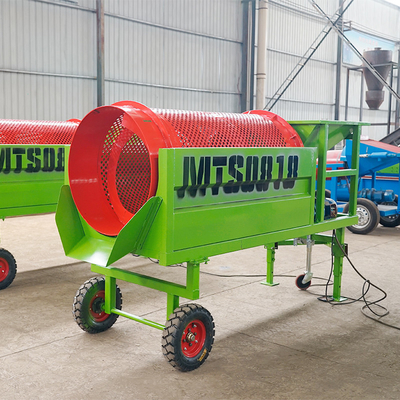 380V 415V Compost Trommel móvil giratorio para la extracción de oro aluvial