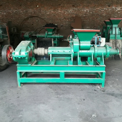 BBQ MBJ140 Autoadhesivo de carbón de carbón extrusor de máquina de briquetas para operación motorizada