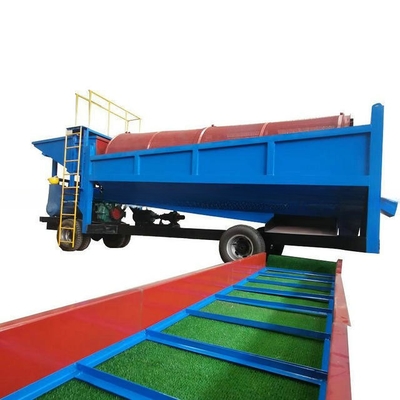 24-26mm Alluvial Gold Mining Gold Tapete Mat Sluice Hierba de plástico con alta rigidez
