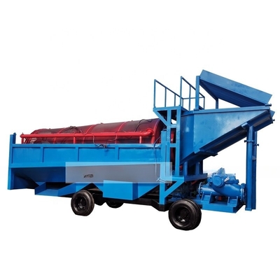 Voltado 380V/415V/440V Máquina de minería Industrial Pantalla giratoria Lavado de oro Pantalla de tambor móvil