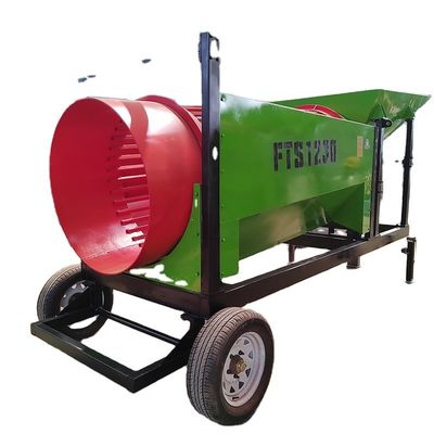 Circular Garden Valley Organics Natural Organic Potting Soil Gravel Sand Topsoil Compost Trommel Screener El material utilizado para la preparación de la compostaje es el agua.