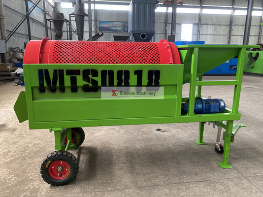Revolucione su proceso de compostaje Sifador automático de compostaje con malla de 2-80 mm