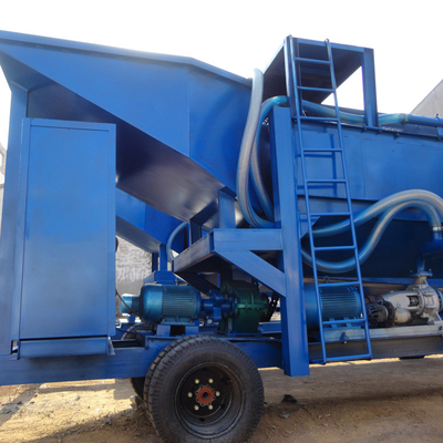 Máquina de filtrado de tambor de oro MSW para filtrado de oro de arena aluvial de gran capacidad