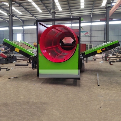 Manual de suministro y potencia de 3-45 kW para una fácil instalación de la pantalla de tambor móvil de diesel
