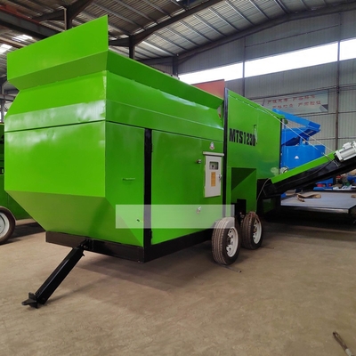 Instalación manual de las pantallas de barro y de los transportadores de cinta de fabricación