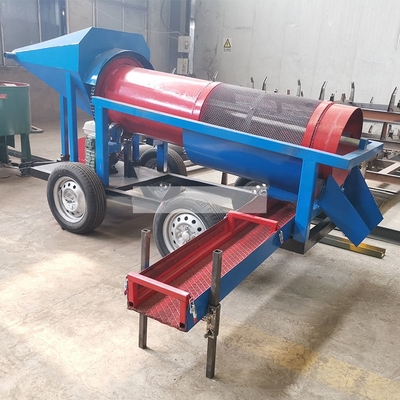 Mini Tromel Minería de oro portátil Trommel planta de lavado de pantallas de alta capacidad