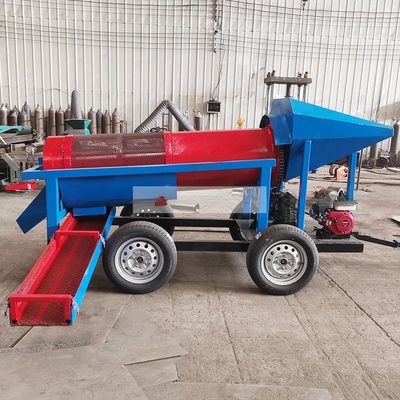 Mini Tromel Minería de oro portátil Trommel planta de lavado de pantallas de alta capacidad