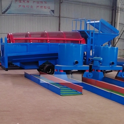 Máquina portátil de refinación de oro para la planta de recuperación de oro aluvial en Ghana Tipo móvil