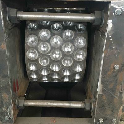 Partes de repuesto para máquinas de briqueteo de rodillos de carbón, sistema de alimentación por tornillo y piel de rodillos