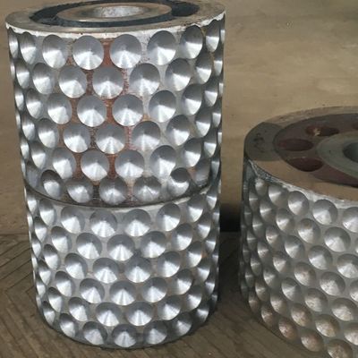 Partes de repuesto para máquinas de briqueteo de rodillos de carbón, sistema de alimentación por tornillo y piel de rodillos