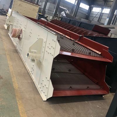 Separación de pantallas vibratorias para agregados rotativos