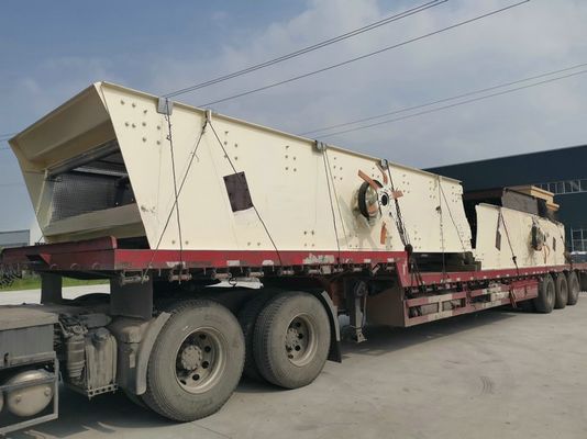 Separación de pantallas vibratorias para agregados rotativos