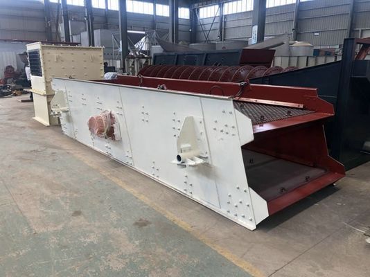 Separación de pantallas vibratorias para agregados rotativos