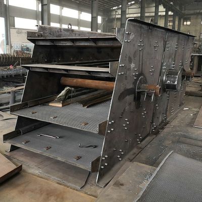 Cribado portátil para minería de canteras circular vibratorio con capacidad de 1400-12000 kg