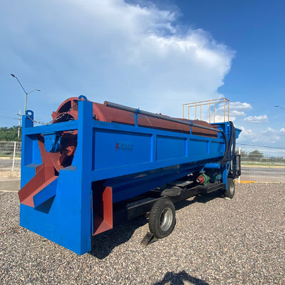 Equipo de extracción de oro con pantalla giratoria para plantas de procesamiento de oro sedimentario a gran escala