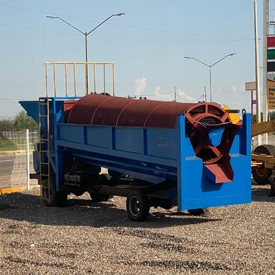 Equipo de extracción de oro con pantalla giratoria para plantas de procesamiento de oro sedimentario a gran escala