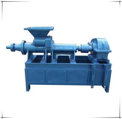 4-80mm BBQ cilindro briquetas carbón carbón MBJ140 Extrudor Presión máquina de briqueteo