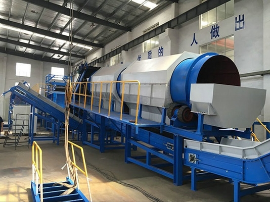 Eficiencia de clasificación del 98% Máquina automática de clasificación de residuos para gestión de residuos de 6,5 a 10 toneladas
