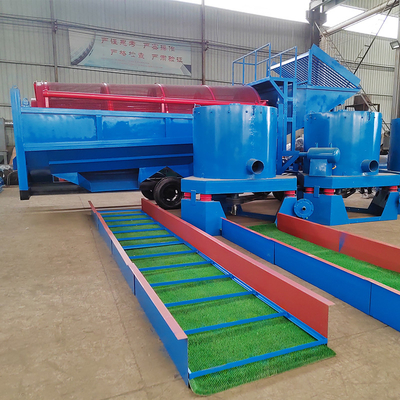 Separador de flotación amarilla para equipos de extracción de oro fluvial automáticos de gran capacidad