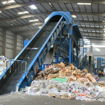 Guía de instalación manual para la pantalla de tambor de MSW y el tamaño de alimentación inferior a 300 mm