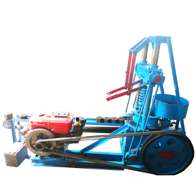 Materia prima del viento de carbón Motor diesel Prensa de carbón Hexágono Briquette haciendo máquina