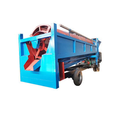 Línea de clasificación de capacidad personalizable Trommel Screen para equipos de procesamiento de minerales
