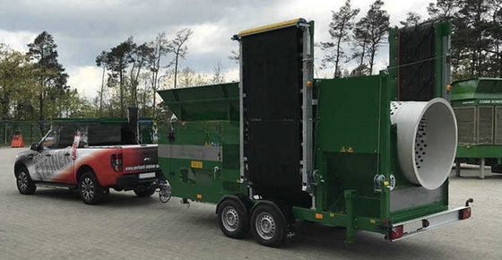 2.2T-18T Rotary Drum Trommel Screen personalizado, con el mejor servicio