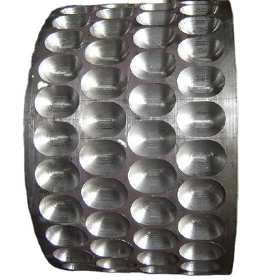 Rodillos de extinción de aleación de alto cromo con forma personalizada para el rendimiento de la máquina de briquetas