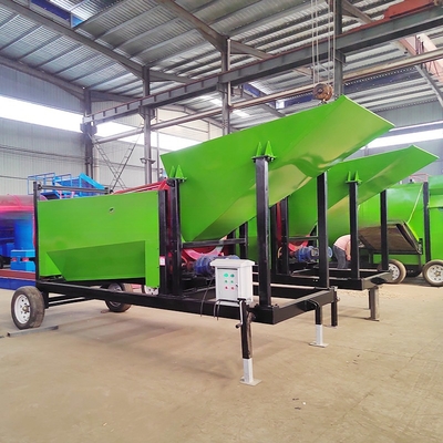 Equipo de minería de oro pantalla de tambor para tamizado de astillas de madera a 380V/415V/440V de voltaje
